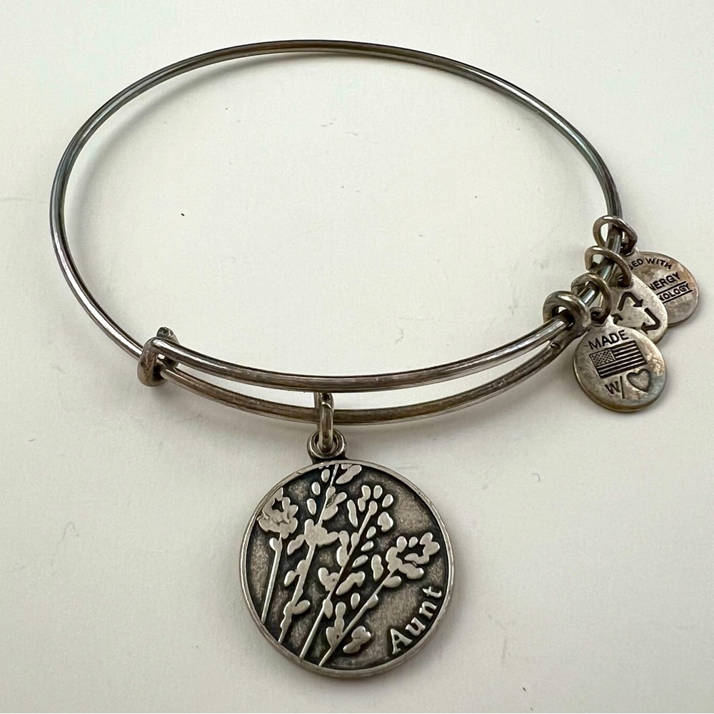 Alex and Ani Aunt Charm Bangle Bracelet